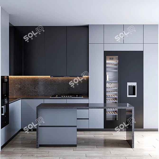 Gaggenau 36: Sleek and Efficient 3D model image 6