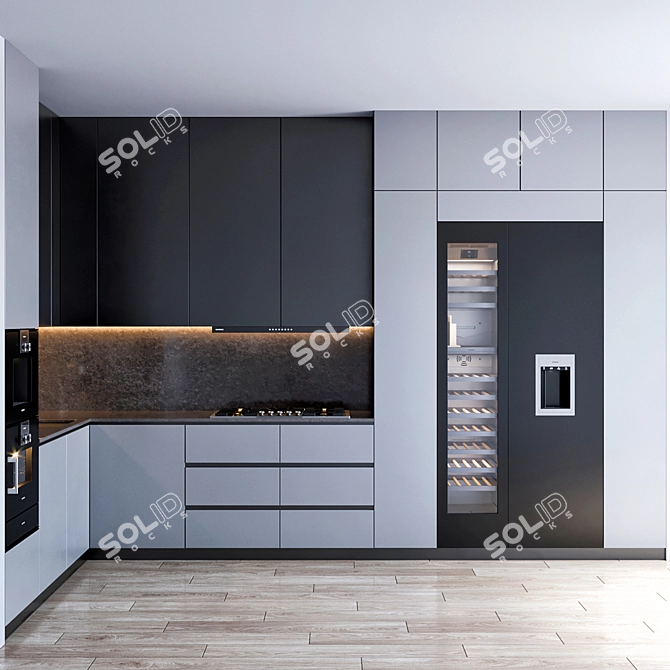 Gaggenau 36: Sleek and Efficient 3D model image 7