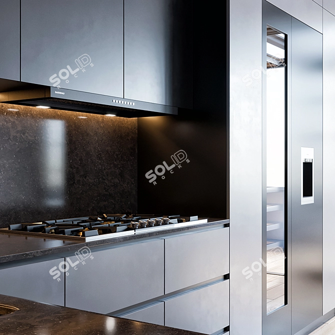 Gaggenau 36: Sleek and Efficient 3D model image 10