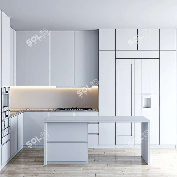 Gaggenau 36: Sleek and Efficient 3D model image 11