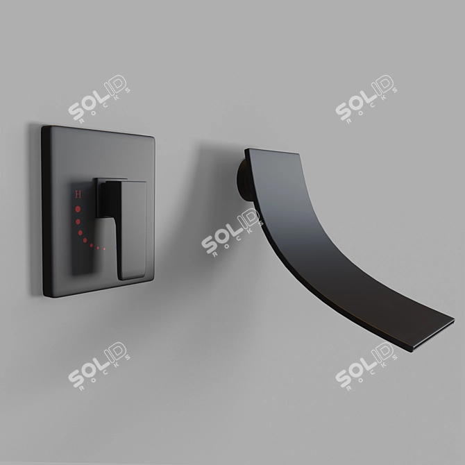 Sophistic Shower System with Microfaset GTR 3D model image 4