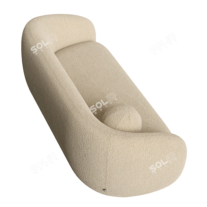 Eichholtz Brice 4K Sofa: Stylish and Comfortable 3D model image 4