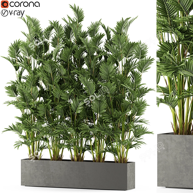 Greenery Galore: Plant Collection 472 3D model image 1