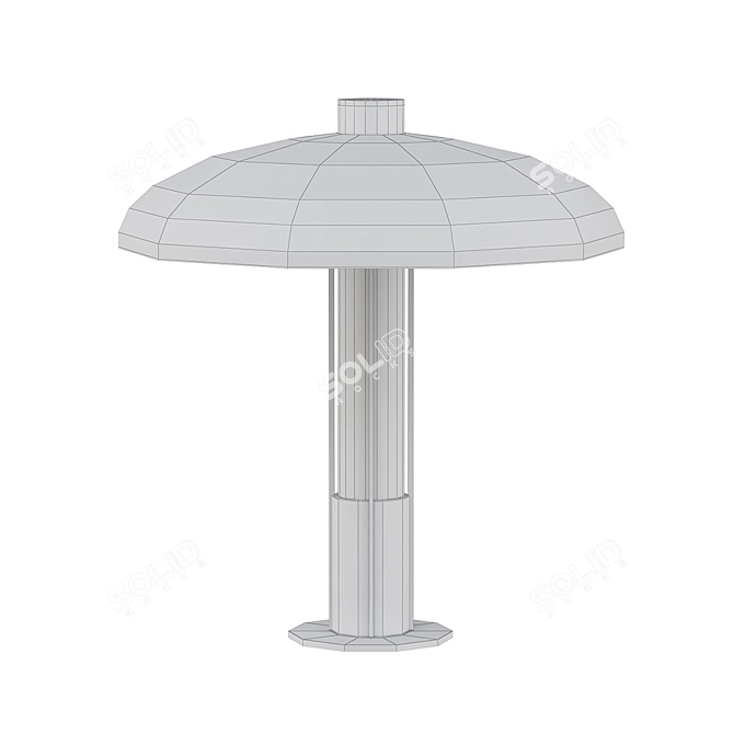 Elegant Troye Table Lamp: Illuminate Your Space 3D model image 2