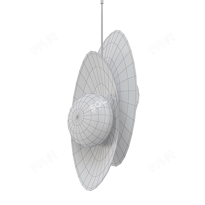 Nouvel Small Pendant: Chic Illumination 3D model image 2