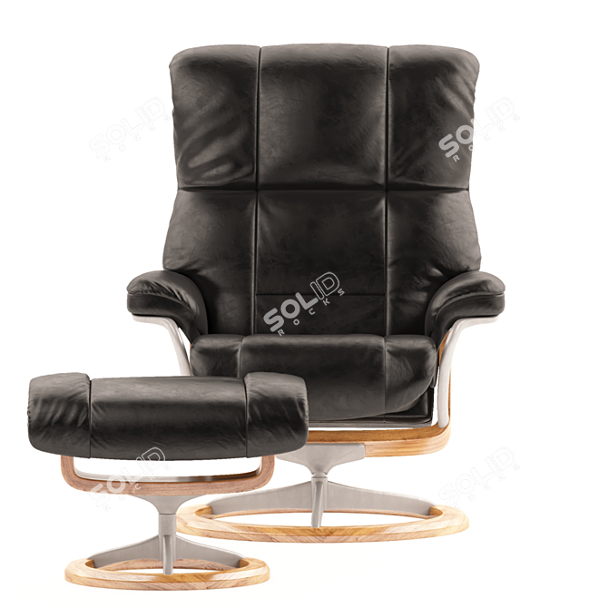 Ultimate Comfort Recliner 3D model image 5