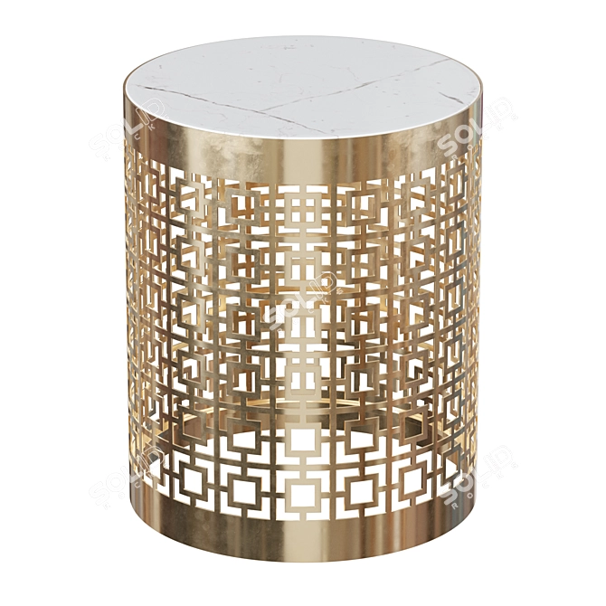 Modern Side Table: Artesia Side by Loft-Concept 3D model image 3