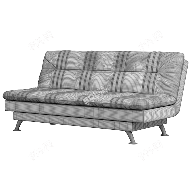 Elegant Bianca Corino Sofa 3D model image 3