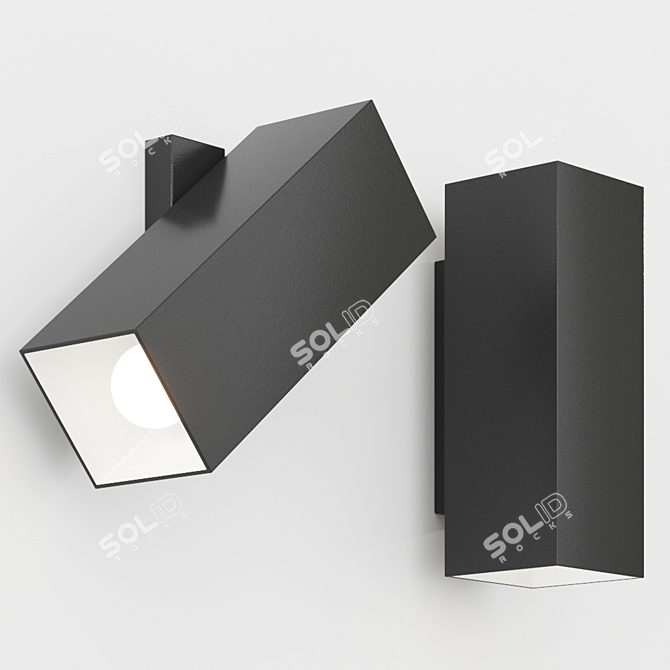 Dejavu Wall Lamp: Elegant Italian Design 3D model image 4