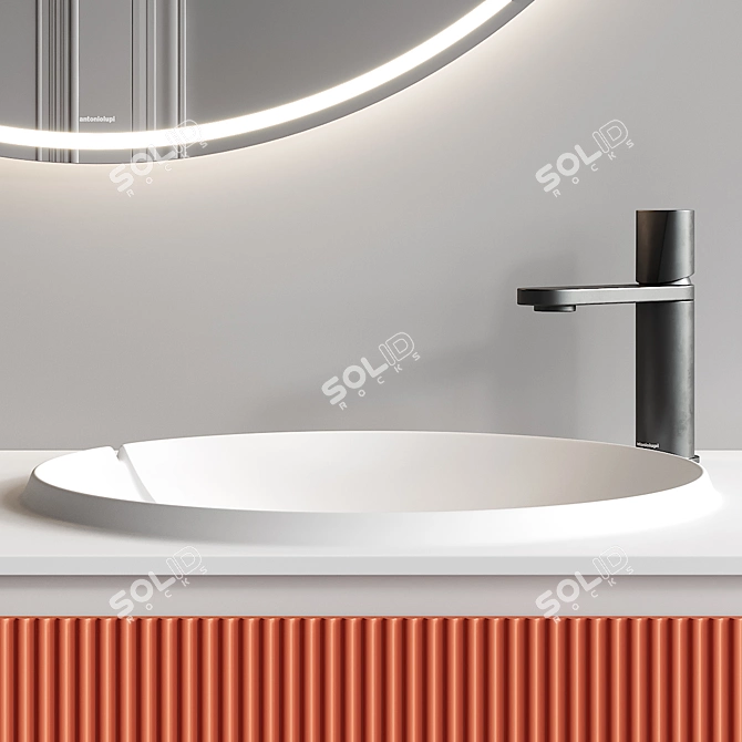 Antonio Lupi Design Binario 03 Vanity Set 3D model image 3