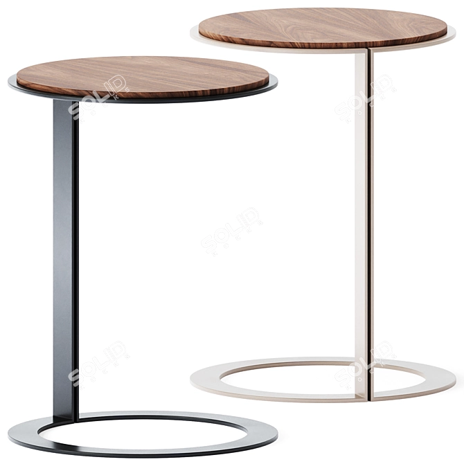 Elegant Ano Side Table 3D model image 1