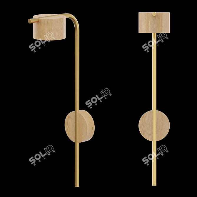 Patsy LED Wall Lamp 3D model image 2