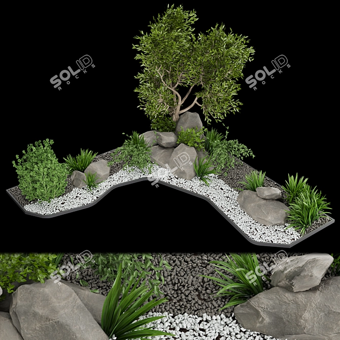 Lush Plant Collection - Vol 142 3D model image 1