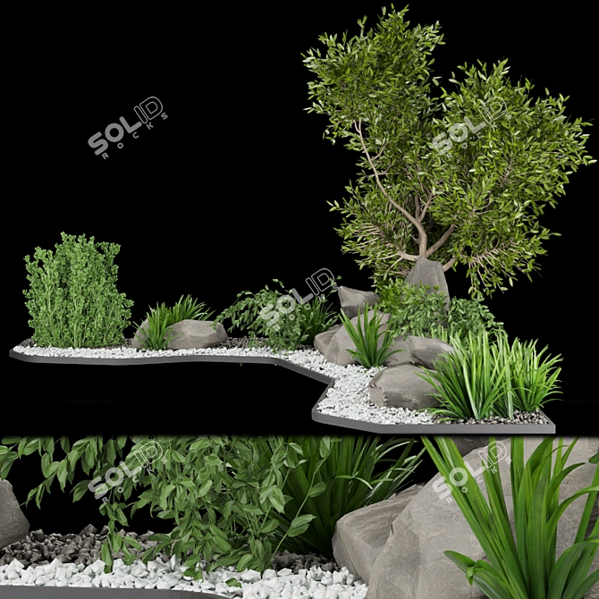 Lush Plant Collection - Vol 142 3D model image 2