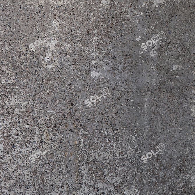 Seamless Concrete Texture 3D model image 4