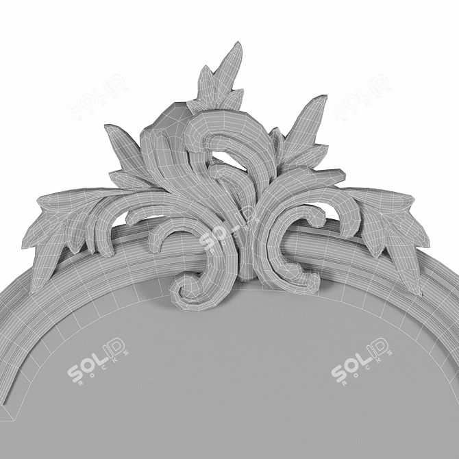 Giovannini Baroque Mirrors 3D model image 3