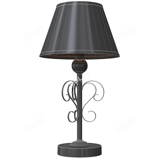 Elegant Teneritas Table Lamp 3D model image 2