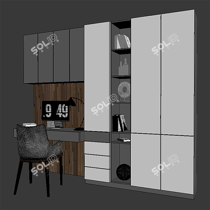 Ready-to-Use Worktable: V-Ray Rendered 3D model image 3
