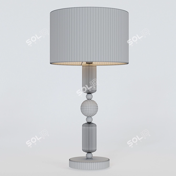 Odeon Light 4861/1T Candy Table Lamp: Classic Style with a Pop of Color 3D model image 2