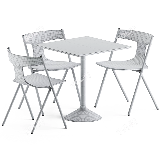 Colos Table Stato B/Q 700 3D model image 5