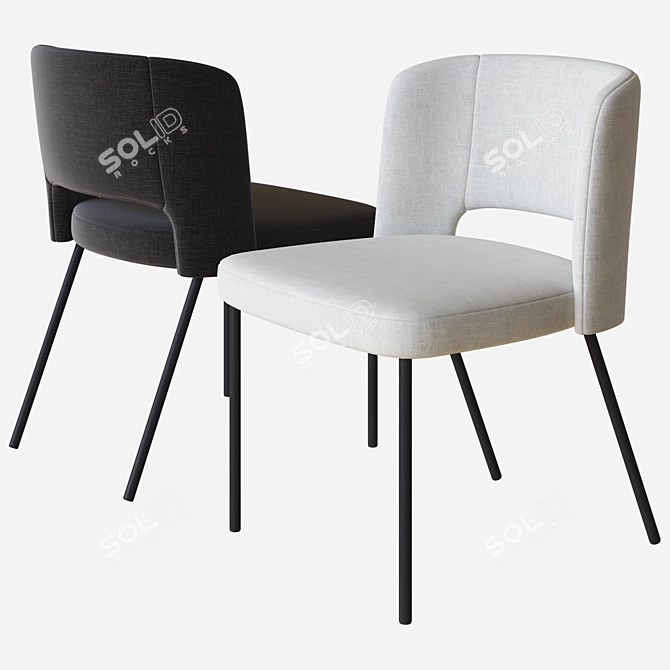 Modern Harri Chair by More 3D model image 3