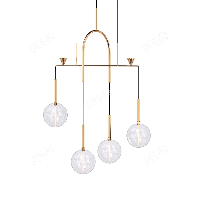 Gentle Glow: DEWDROPS Skincare 3D model image 1