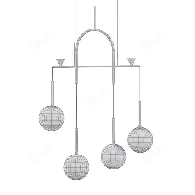 Gentle Glow: DEWDROPS Skincare 3D model image 2