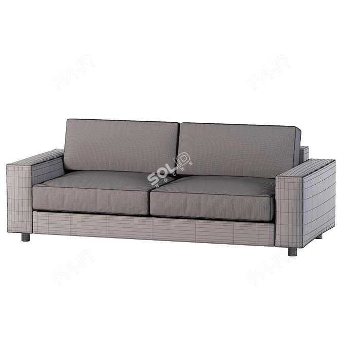 Modern 2014 Sofa: Stylish & Versatile 3D model image 3