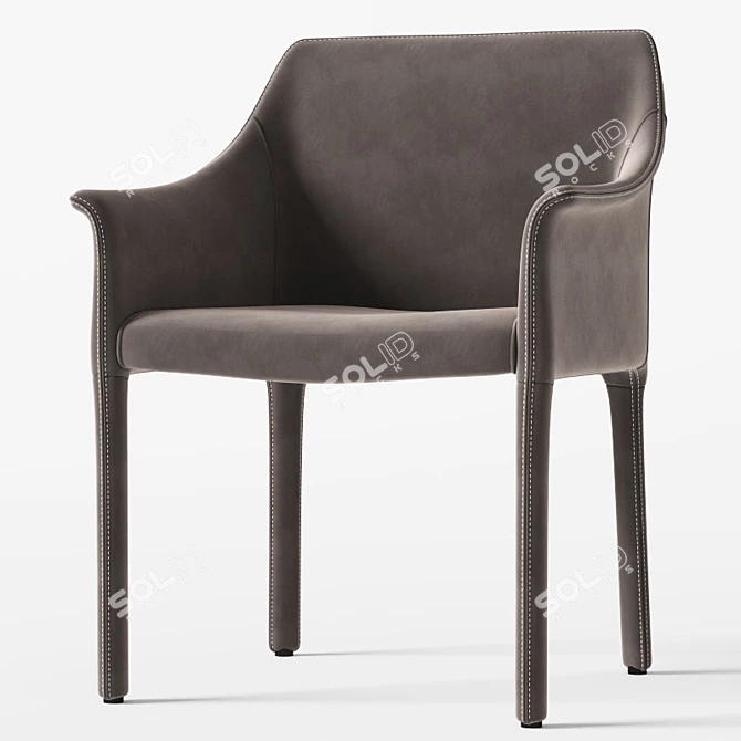 Modern Chair: 3Ds Max 2013, OBJ 3D model image 1