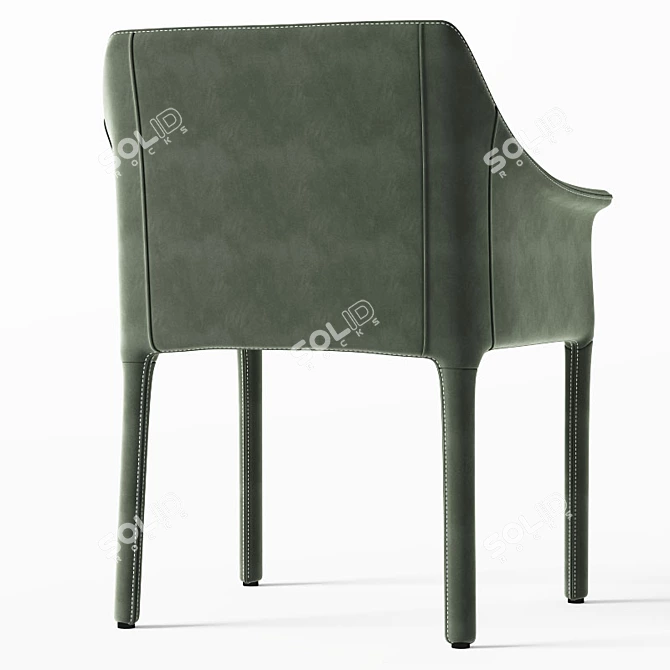 Modern Chair: 3Ds Max 2013, OBJ 3D model image 4