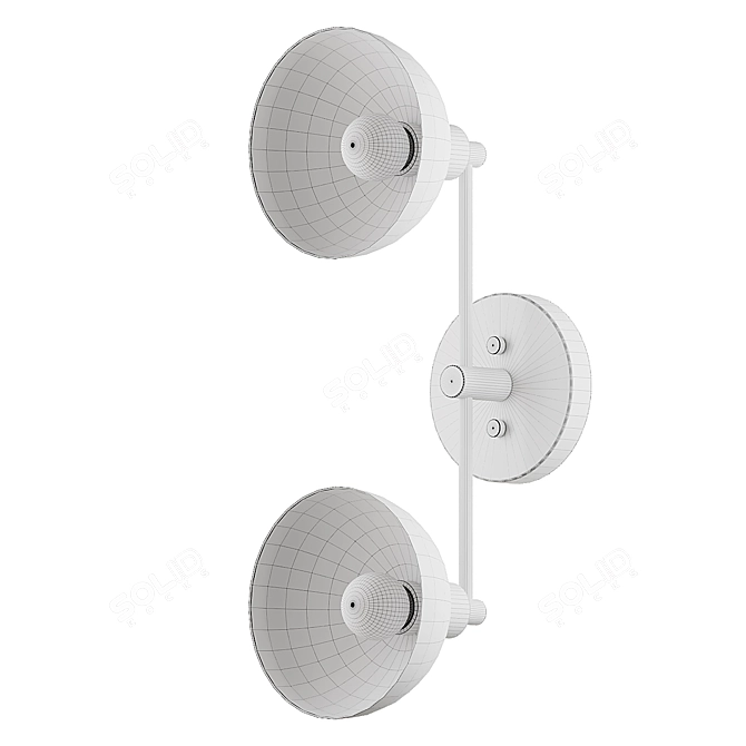 Robo Double: Futuristic Accent Lighting 3D model image 5