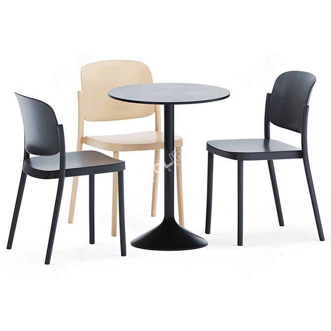 Colos Table Stato: Stylish and Functional 3D model image 4