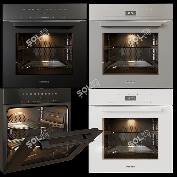 Miele Collection: Cooking Appliances for Ultimate Culinary Experience 3D model image 2