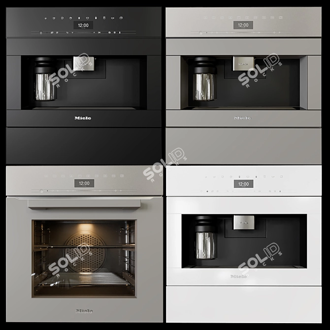 Miele Collection: Cooking Appliances for Ultimate Culinary Experience 3D model image 3