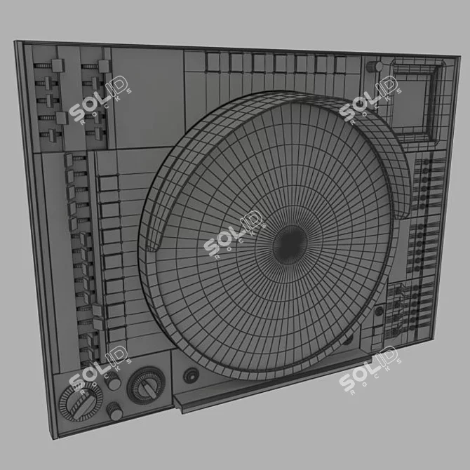 SAGE-1: Advanced Radar Console 3D model image 3