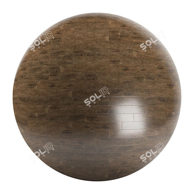 Parquet 53 - Standard and Herringbone Patterns, PBR Materials 3D model image 1