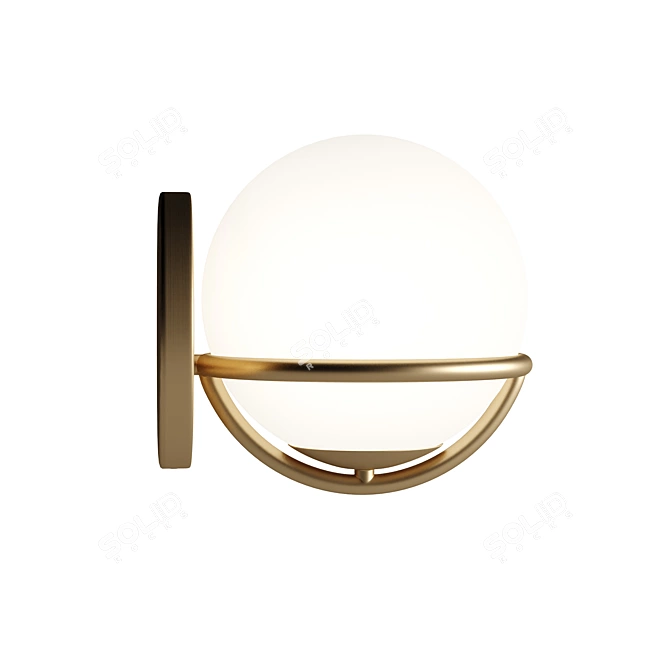 Apollo Sconce Bra: Stylish and Illuminating Lingerie 3D model image 2