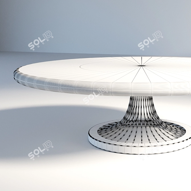 Edoardo Modern Coffee Table 3D model image 4