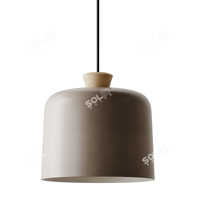 Pastel Macaron Pendant Light 3D model image 4