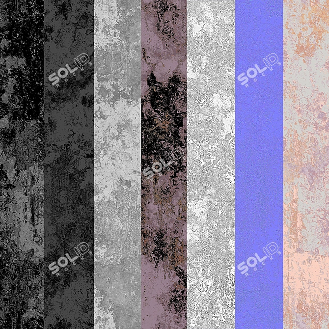 Seamless Plaster Texture 3D model image 3