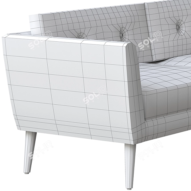 Modern Comfort Sofa Emil by Romatti 3D model image 5