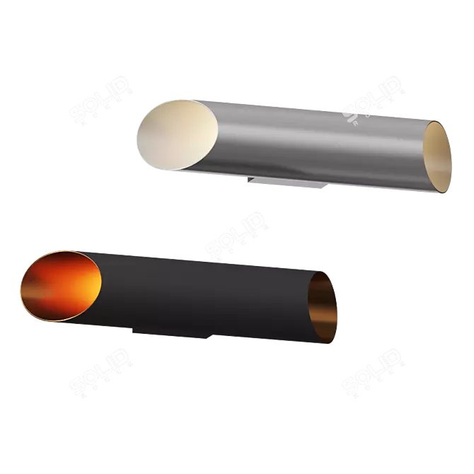 Agolada LED Outdoor Wall Light 3D model image 2