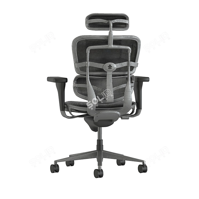 Texteres Office Chair Set 3D model image 11