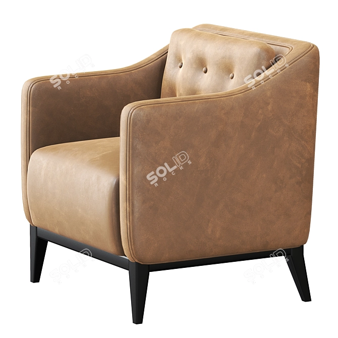 Premium Hampton Chair by Romatti 3D model image 3