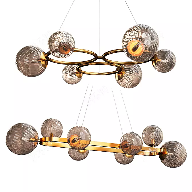 SILVANA Collection: Modern Design Lamps 3D model image 1