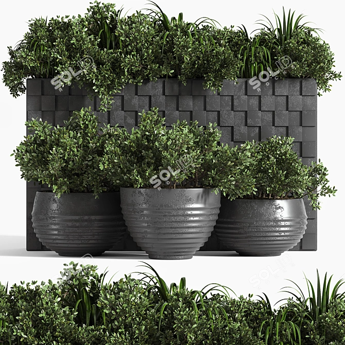 Outbox: Ultimate Outdoor Plant Collection 3D model image 1