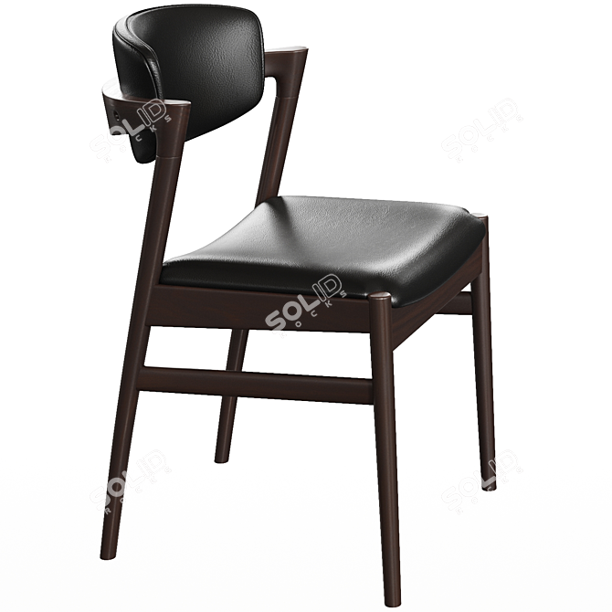 Elegant Matilda Armchair: Stylish and Comfortable 3D model image 1