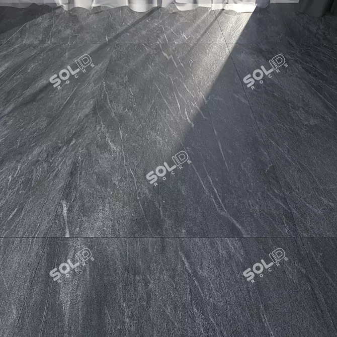 Savoy Graphite Floor Tile 60x120 3D model image 1