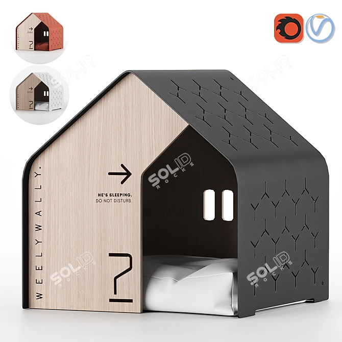 Weelywally Sydney Pet House 3D model image 1