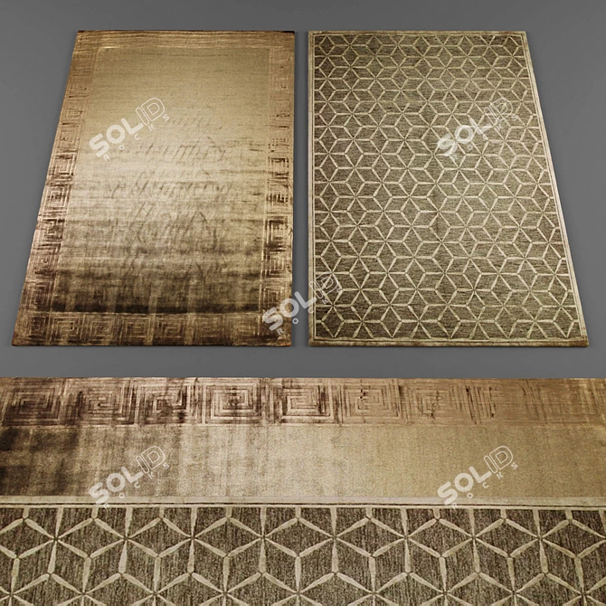 Title: Perfect Rugs Collection 321 3D model image 1